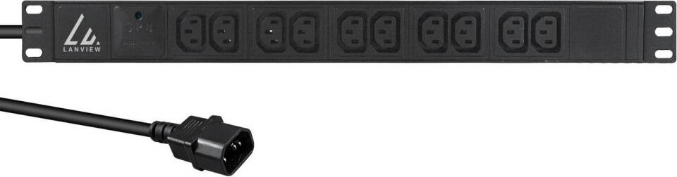 Lanview 19 Inch 10-Way C13 Outlets