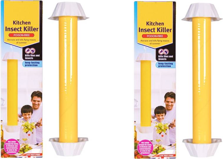 STV 2 Kitchen Insect Killer Sticky Adhesive Bug Fly Control 2pcs