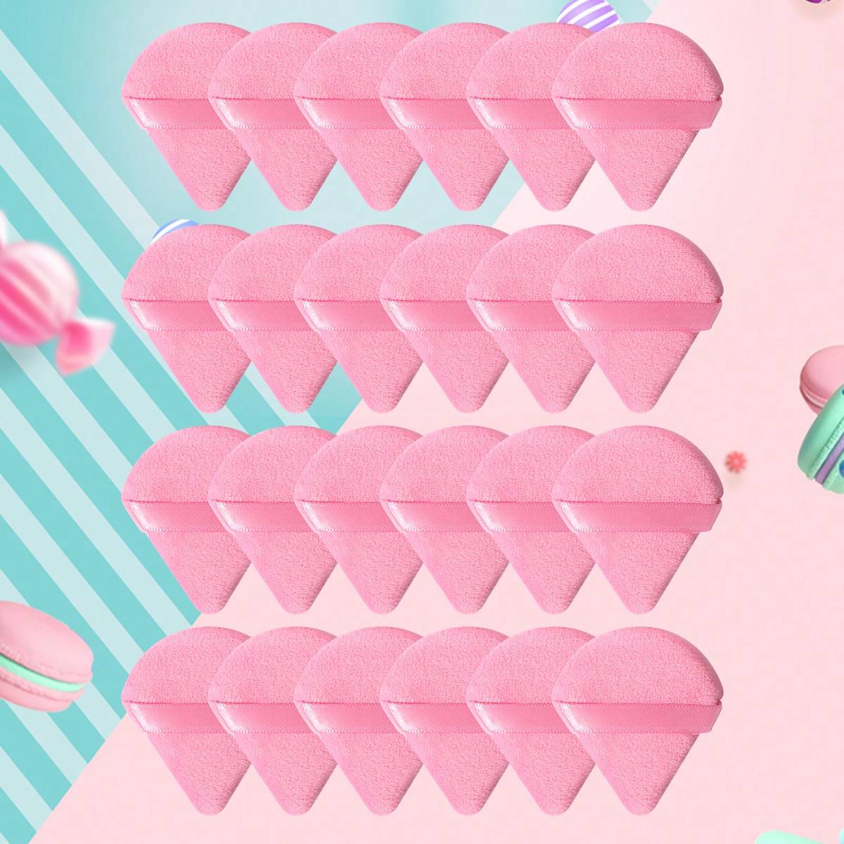 Shein Triangle Makeup Sponge Set for Powder and Foundation