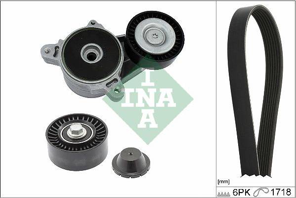 INA V-Ribbed Belt Kit