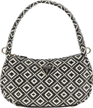 Guess Rianee Shoulder Bag - Black Multi