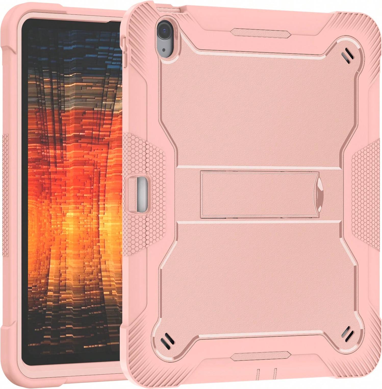 Shein Pink Fully Wrapped AntiShock Stand Tablet Protective Case
