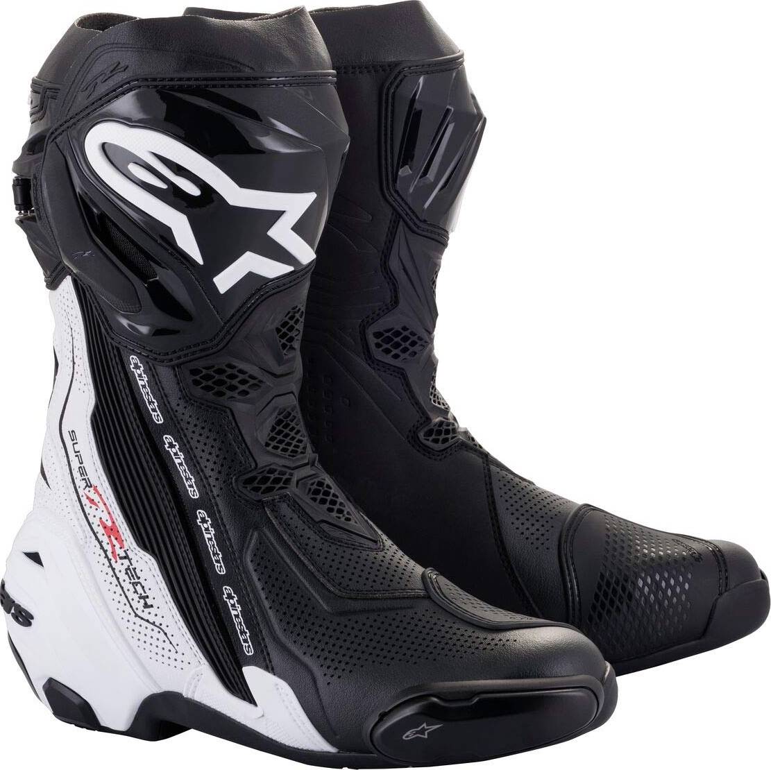 Alpinestars supertech r Alpinestars Supertech R Vented Boot Black/White, numeric_15