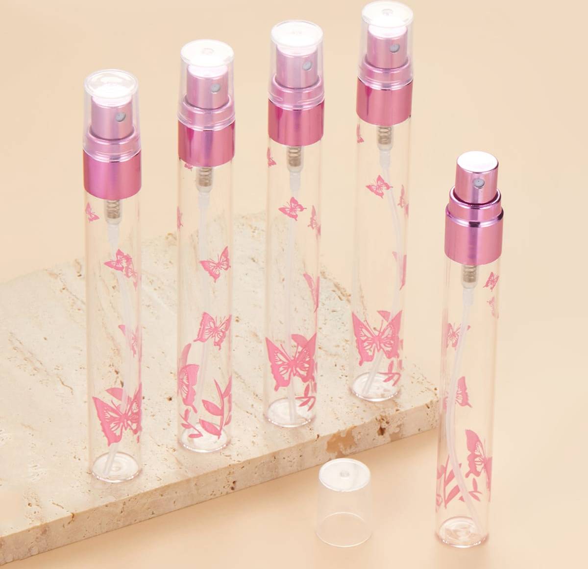 Shein Empty Butterfly Pattern Mini Spray Bottles