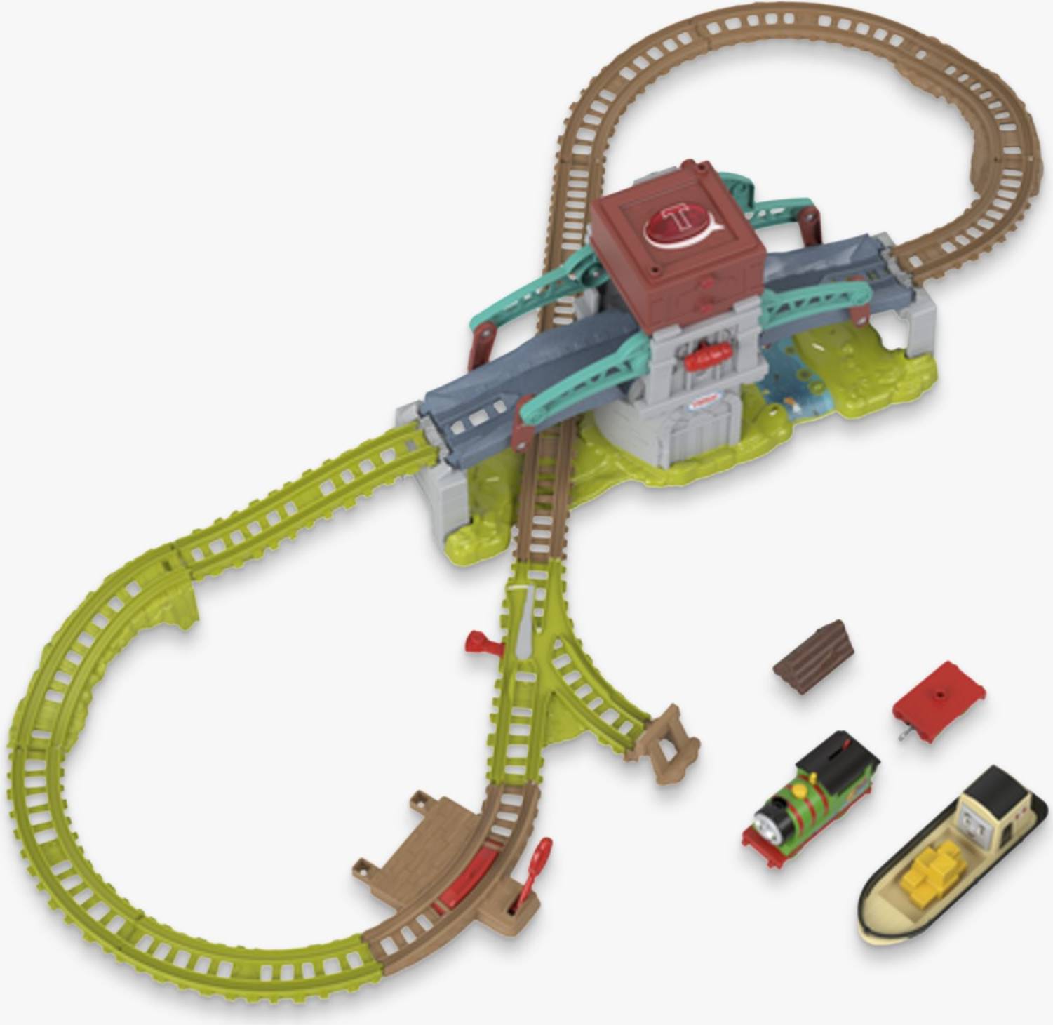 Thomas and friends train set Thomas & Friends Talking Bulstrode Which-Way Bridge