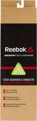Reebok Memory Tech Innläggssulor Gul 37