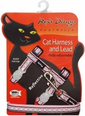 Geschirr Leine Katze Fish Rfx
