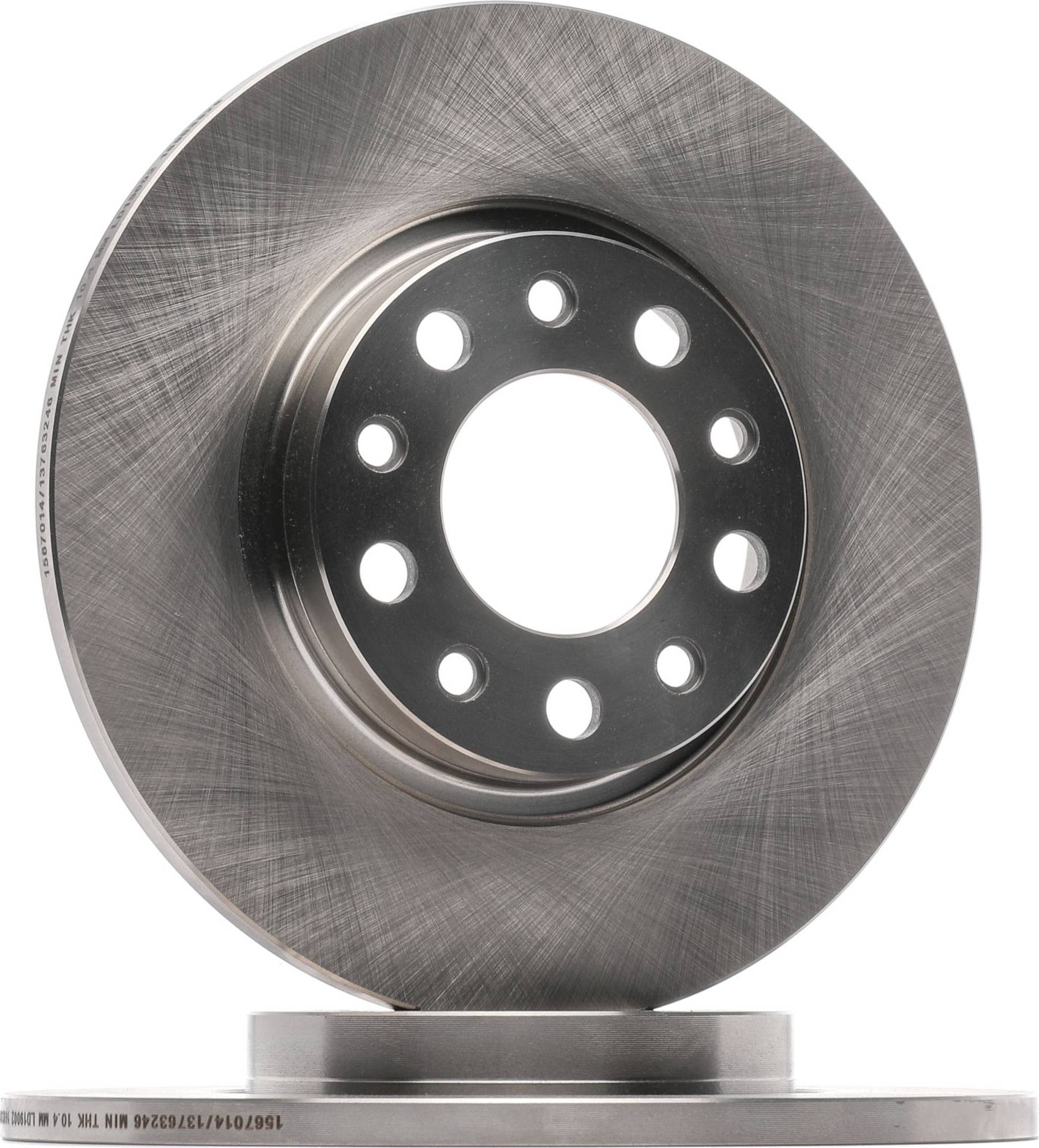Ridex Brake disc 82B1758 Rear