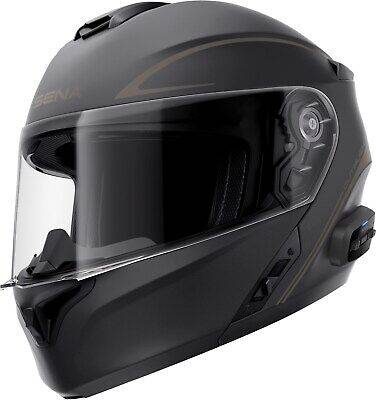 Motorcycle bluetooth helmet Sena Outrush R Bluetooth Helmet - Black