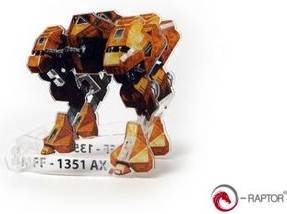 e-Raptor Dice Tower MFF Mech Yellow