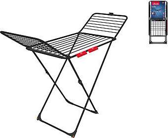 Vileda Vileda Extra Ultimate Stainless Steel Clothes Drying Rack - Black
