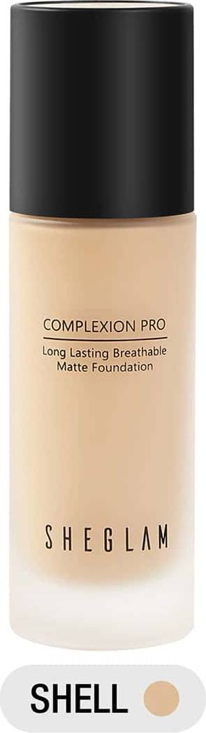 Shein Complexion Pro Long Lasting Matte Foundation - Shell