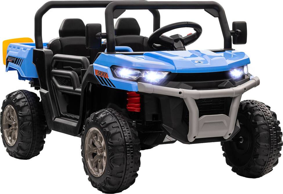 Homcom Ride-On Car with Electric Bucket Blue 12V