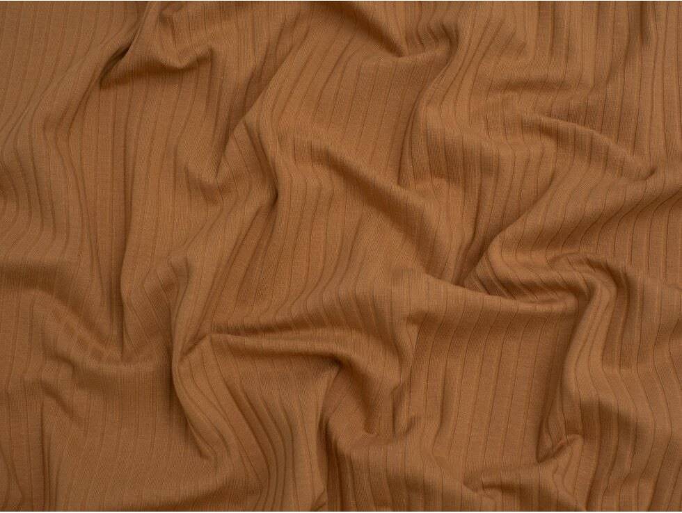 Minerva Core Rib Stretch Knit Fabrics Green