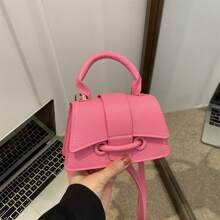 Shein Small Square Handbag - Pink