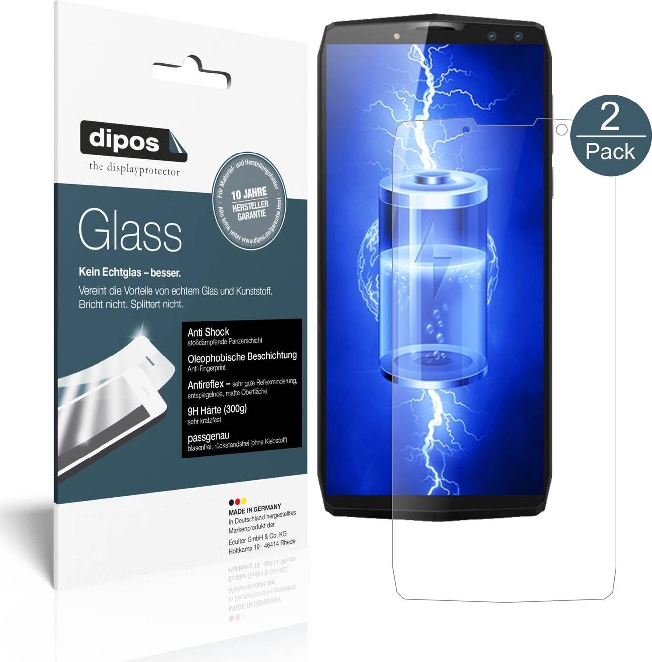 Dipos Blackview P10000 Pro Matte Screen Protector