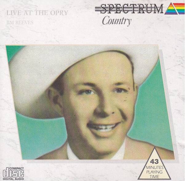 Live At The Opry Jim Reeves (CD)