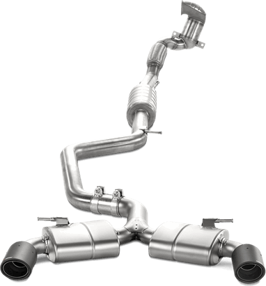 Akrapovic Resonated Titanium Turbo Back Exhaust System