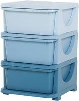 Homcom 3-Tier Toy Storage Box Kids