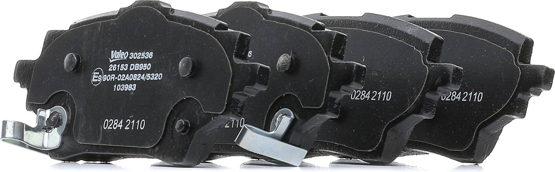 Valeo Brake Pad Set Essential Rear Axle