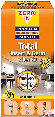 Zero In All-In-One Total Insect & Killer Kit. Long-lasting Prevent Reinfestations. Kit