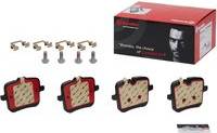 P06109N Premium Ceramic Rear Disc Brake Pad Set