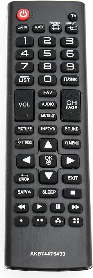 LG Replacement Remote Control AKB74475433