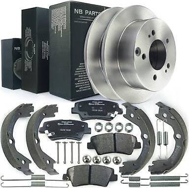 NB Rear Brake Discs Brake Pads Shoes Set