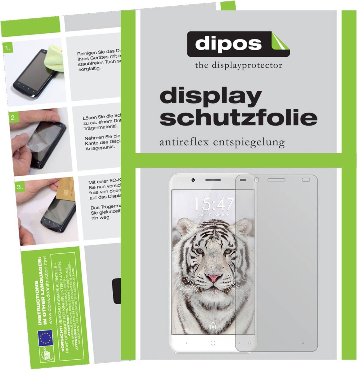 Dipos Screen Protector For Ulefone Tiger