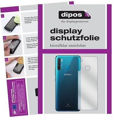 Dipos Screen Protector Infinix S5 Back Crystal