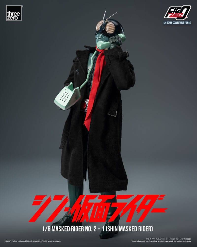 ThreeZero FigZero Action Figure 1 6 Masked Rider