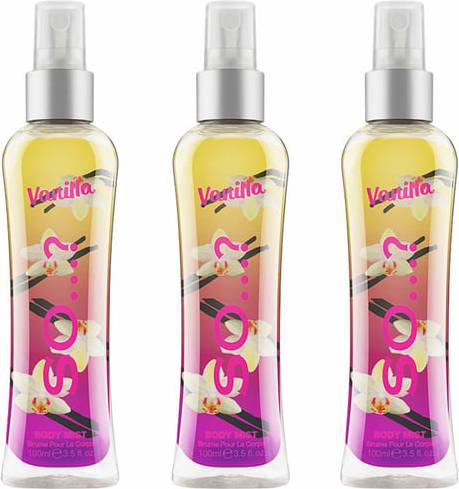 So body spray So...? Body Mist Vanilla Fragrance Spray 100ml Bundle