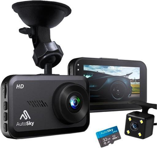 Car dash camera front and rear Fantec Dash Cam Front and Rear Dash Mini