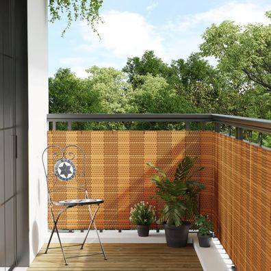 Screen light vidaXL Balcony Screen Light Poly Rattan