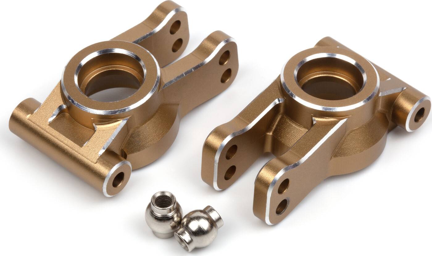 Maverick Aluminium Rear Hub Set gold/2pcs Mv150487 Maverick Rc