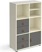 White cube storage unit Universal cube storage unit 1295mm Shelving System