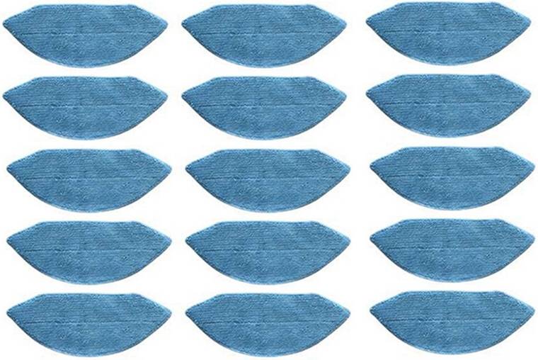 HKHBJS Mop Cloth Pads Rag 15Pcs