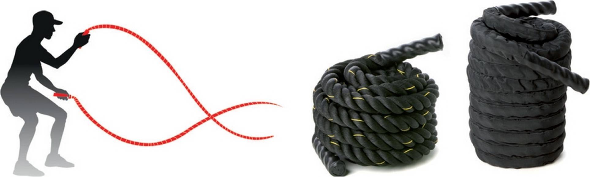 Battle Rope Schwarz