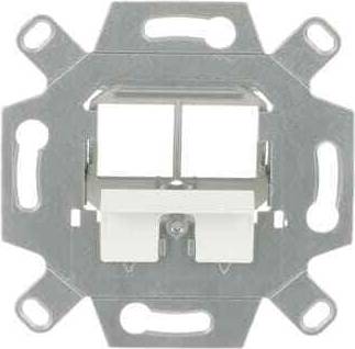 Busch-Jaeger Cover Plate Modular Jack Mounting Adapter