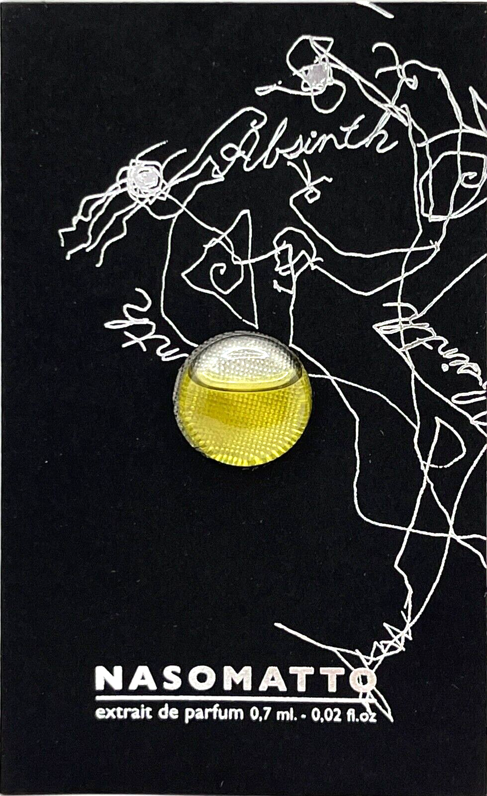 Absinth Extrait de Parfum Vial Splash