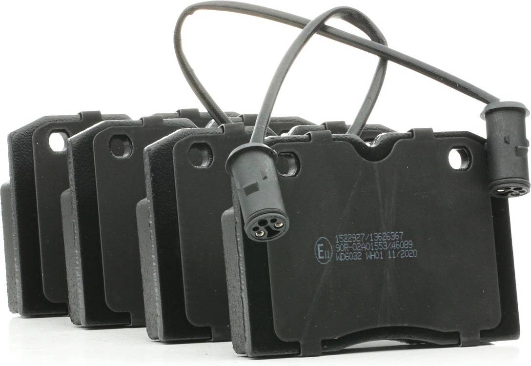 Ridex Brake Pad Set Renault Land Rover Alfa Romeo 402B1297