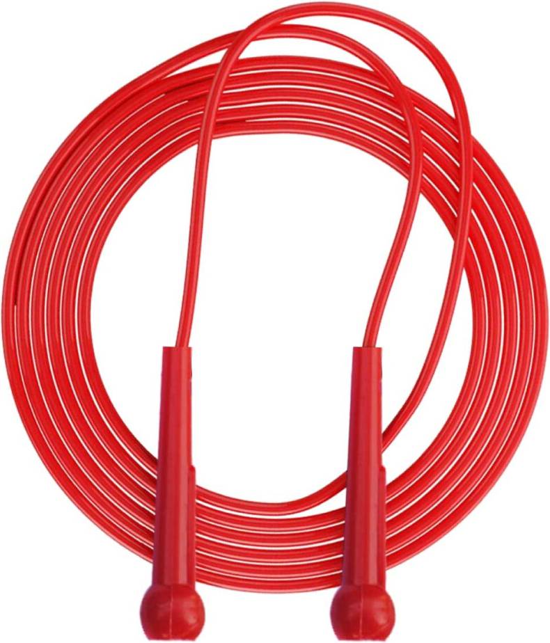 Red Skipping Rope Jumping Fitness Workout Exercise Training