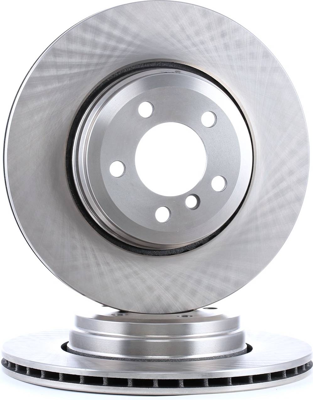 Ridex 82B0945 Brake Disc Rear Axle Vented Uncoated