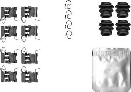 Textar Accessory Set Disc Brake Pad 82562300