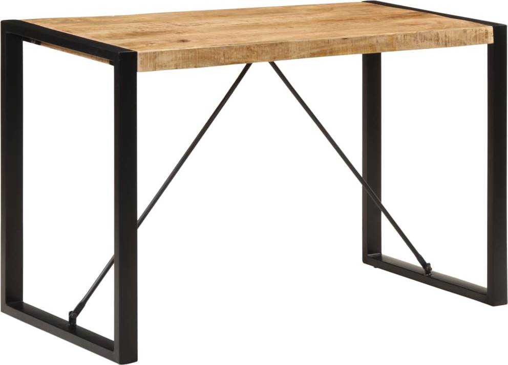 vidaXL Solid Rough Wood Mango Dining Table