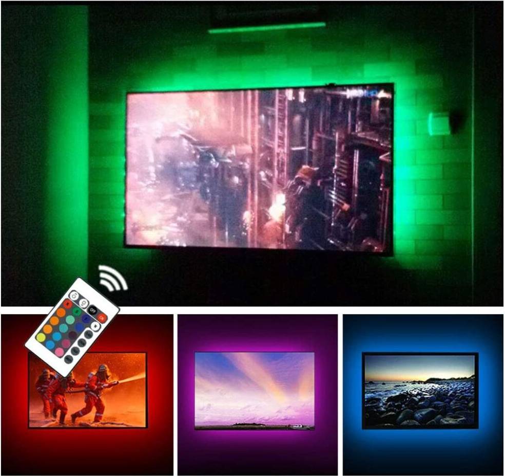 60 inch smart tv USB Backlight LED Strip Lights Kit LG