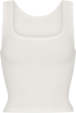 SKIMS Cotton Rib Tank - Marble
