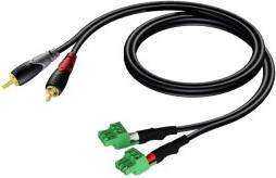 CLA832/3 Signaalkabel 2x Terminal Block 3m