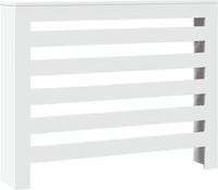 vidaXL Radiator Cover White Engineered Wood
