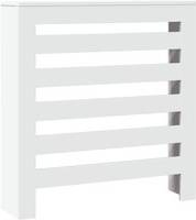 vidaXL Radiator Cover White Engineered Wood